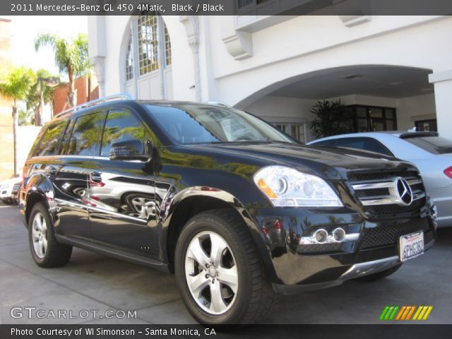 2011 Mercedes-Benz GL 450 4Matic in Black