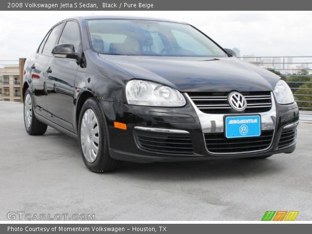 2008 Volkswagen Jetta S Sedan in Black