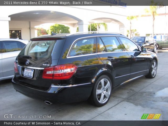 2011 Mercedes-Benz E 350 4Matic Wagon in Black