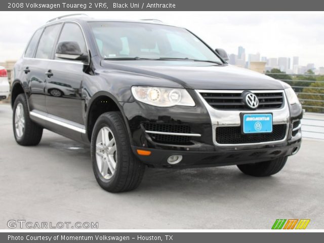 2008 Volkswagen Touareg 2 VR6 in Black Uni