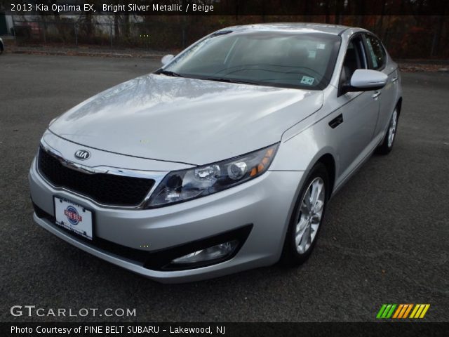 2013 Kia Optima EX in Bright Silver Metallic