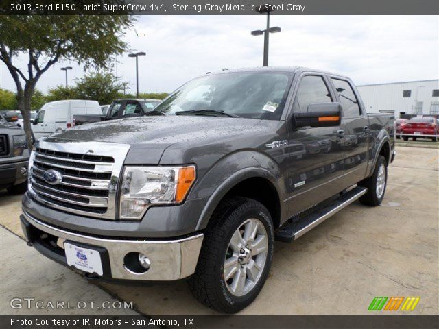 2013 Ford F150 Lariat SuperCrew 4x4 in Sterling Gray Metallic