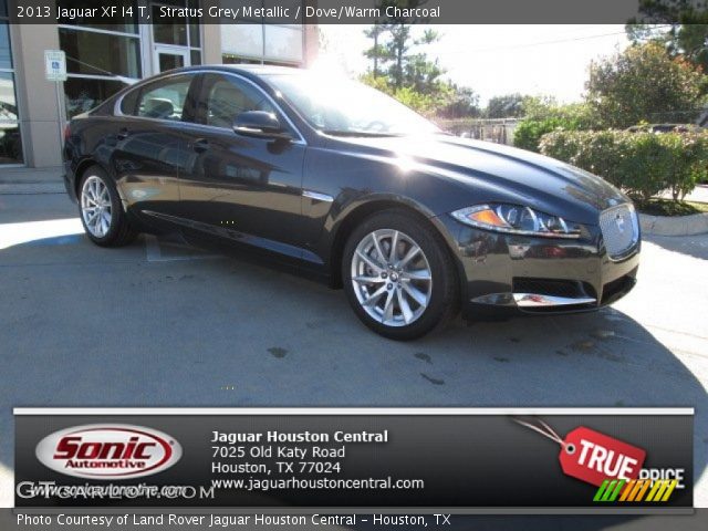 2013 Jaguar XF I4 T in Stratus Grey Metallic
