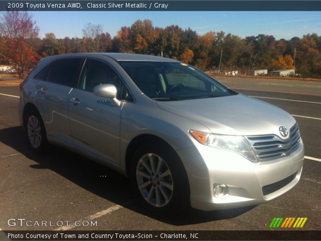 2009 Toyota Venza AWD in Classic Silver Metallic