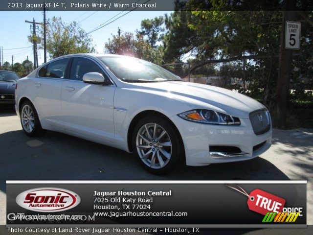 2013 Jaguar XF I4 T in Polaris White