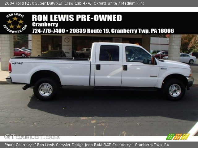 2004 Ford F250 Super Duty XLT Crew Cab 4x4 in Oxford White