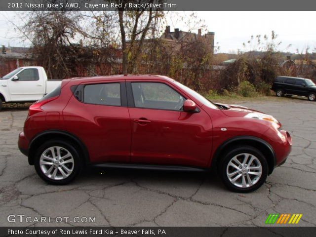 2012 Nissan Juke S AWD in Cayenne Red