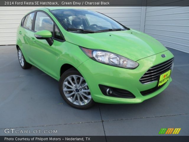 2014 Ford Fiesta SE Hatchback in Green Envy