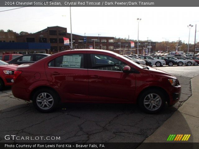 2014 Chevrolet Sonic LT Sedan in Crystal Red Tintcoat