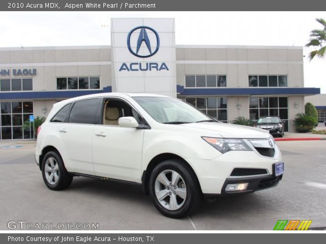 2010 Acura MDX  in Aspen White Pearl