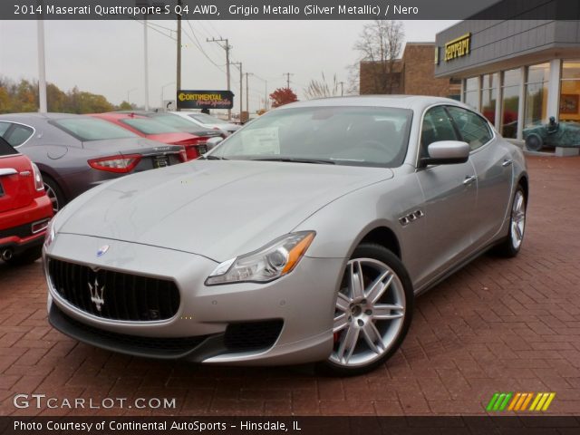 2014 Maserati Quattroporte S Q4 AWD in Grigio Metallo (Silver Metallic)