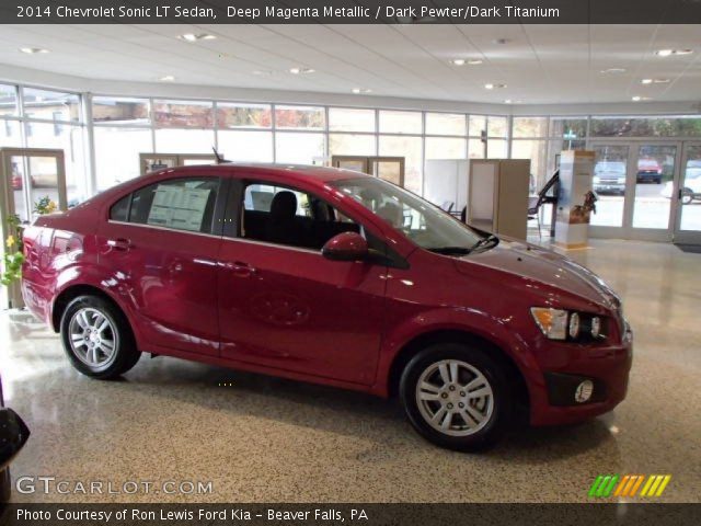 2014 Chevrolet Sonic LT Sedan in Deep Magenta Metallic