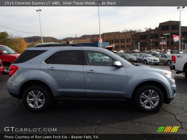 2014 Chevrolet Equinox LT AWD in Silver Topaz Metallic