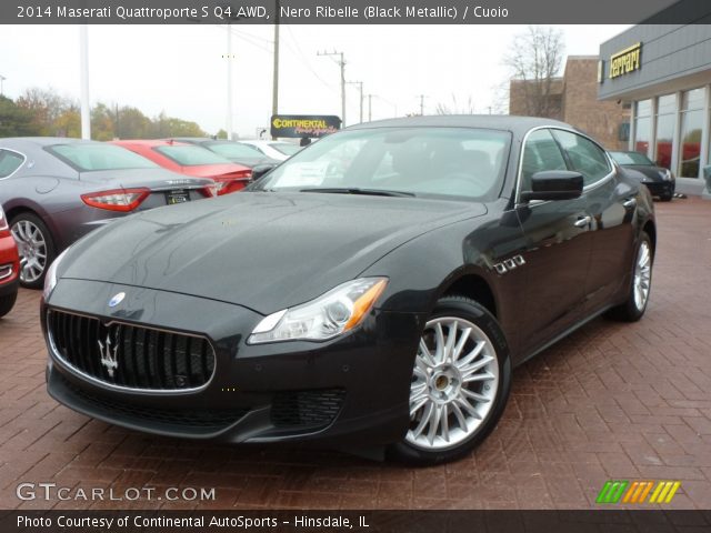2014 Maserati Quattroporte S Q4 AWD in Nero Ribelle (Black Metallic)