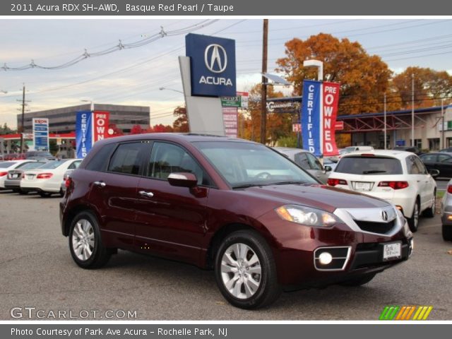 2011 Acura RDX SH-AWD in Basque Red Pearl