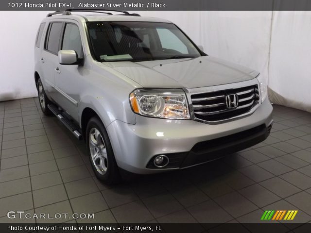 2012 Honda Pilot EX-L in Alabaster Silver Metallic