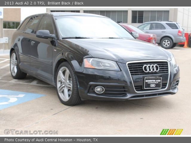 2013 Audi A3 2.0 TFSI in Brilliant Black