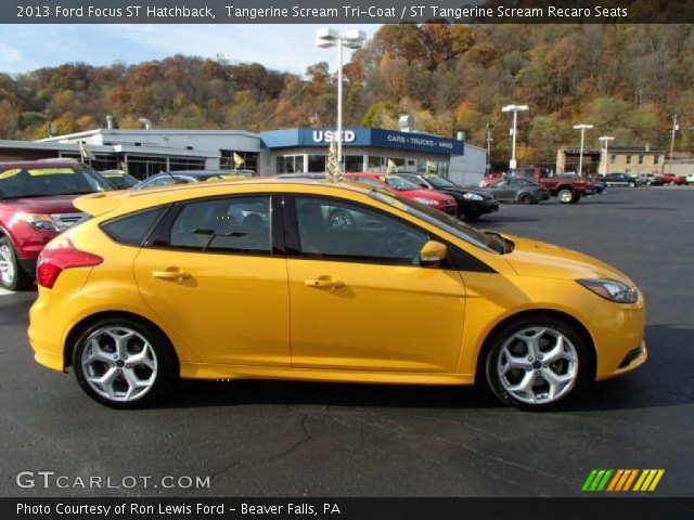 2013 Ford Focus ST Hatchback in Tangerine Scream Tri-Coat