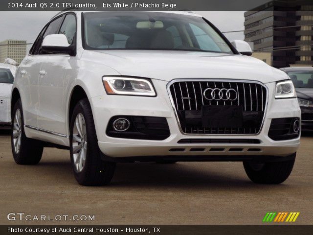 2014 Audi Q5 2.0 TFSI quattro in Ibis White