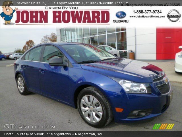 2012 Chevrolet Cruze LS in Blue Topaz Metallic