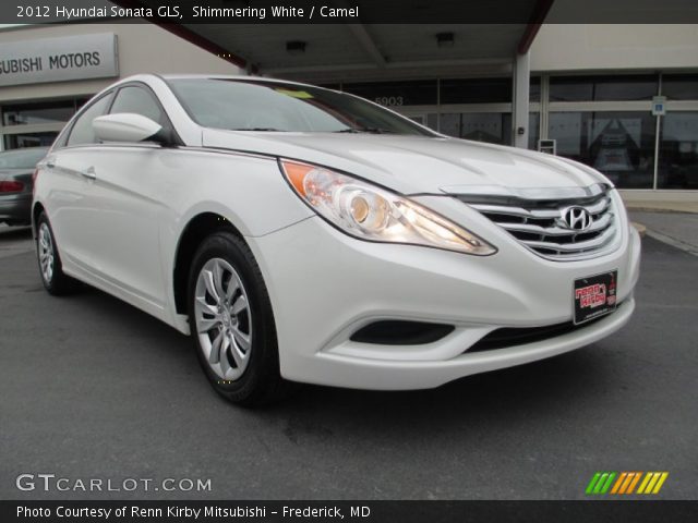 2012 Hyundai Sonata GLS in Shimmering White