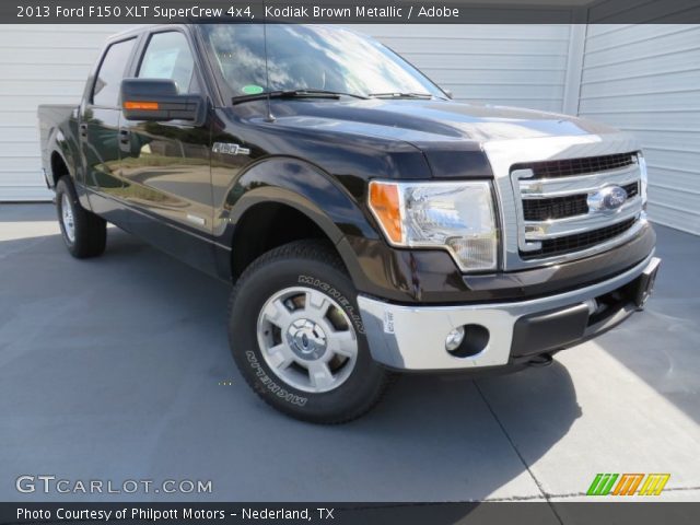 2013 Ford F150 XLT SuperCrew 4x4 in Kodiak Brown Metallic