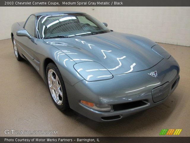 2003 Chevrolet Corvette Coupe in Medium Spiral Gray Metallic