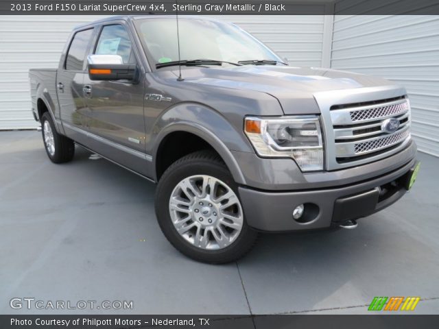 2013 Ford F150 Lariat SuperCrew 4x4 in Sterling Gray Metallic