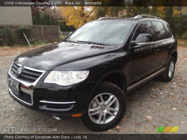 2008 Volkswagen Touareg 2 VR6 in Black Uni