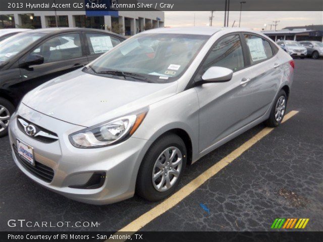 2013 Hyundai Accent GLS 4 Door in Ironman Silver