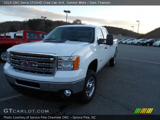 2014 GMC Sierra 2500HD Crew Cab 4x4 in Summit White