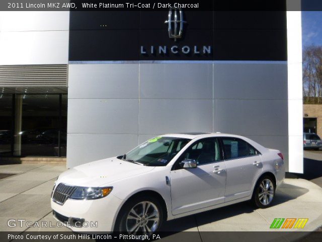 2011 Lincoln MKZ AWD in White Platinum Tri-Coat