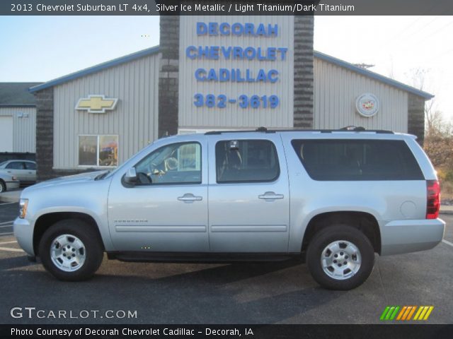 2013 Chevrolet Suburban LT 4x4 in Silver Ice Metallic