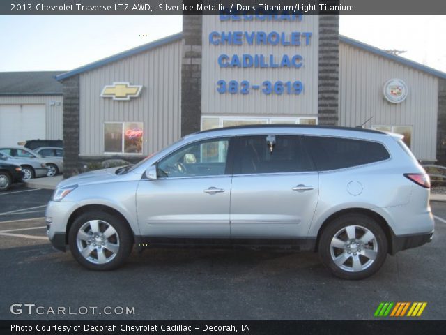 2013 Chevrolet Traverse LTZ AWD in Silver Ice Metallic