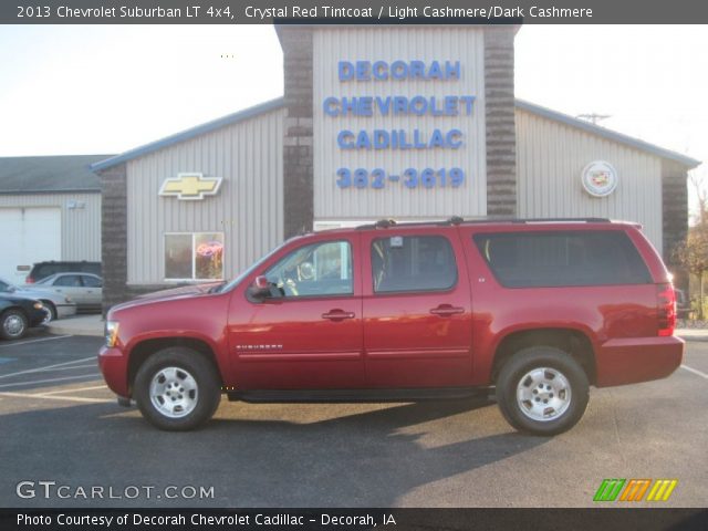2013 Chevrolet Suburban LT 4x4 in Crystal Red Tintcoat