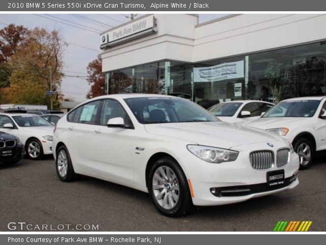 2010 BMW 5 Series 550i xDrive Gran Turismo in Alpine White