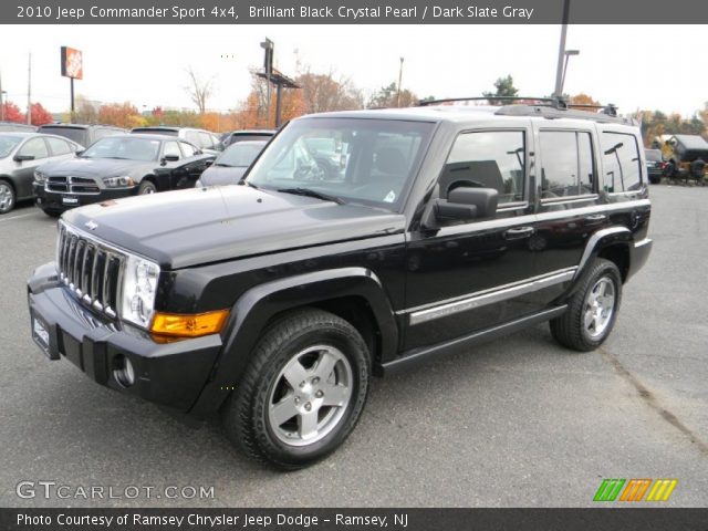 2010 Jeep Commander Sport 4x4 in Brilliant Black Crystal Pearl