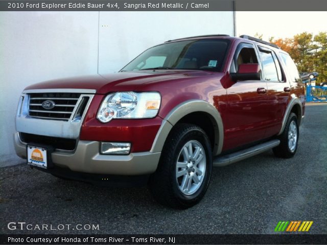2010 Ford Explorer Eddie Bauer 4x4 in Sangria Red Metallic