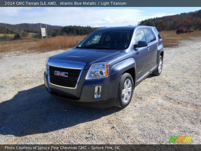 2014 GMC Terrain SLE AWD in Atlantis Blue Metallic