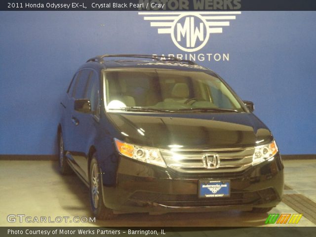 2011 Honda Odyssey EX-L in Crystal Black Pearl