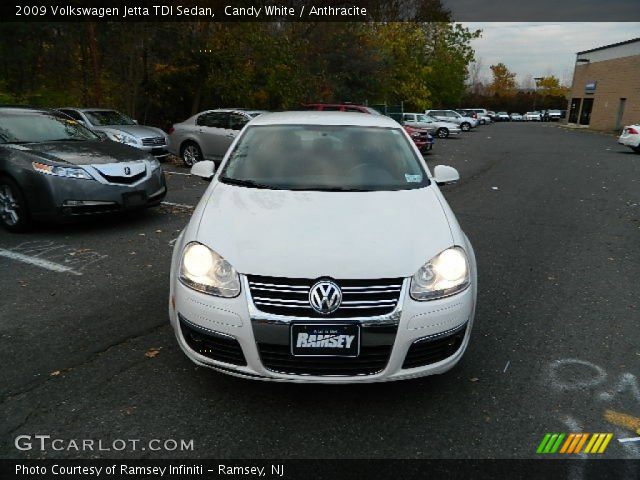 2009 Volkswagen Jetta TDI Sedan in Candy White