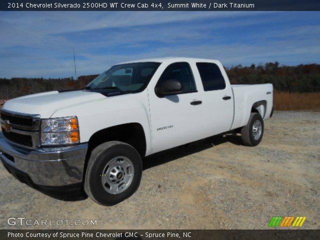 2014 Chevrolet Silverado 2500HD WT Crew Cab 4x4 in Summit White