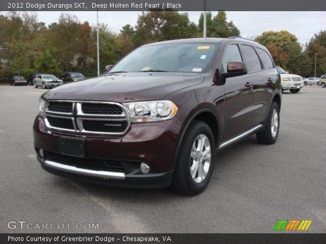2012 Dodge Durango SXT in Deep Molten Red Pearl