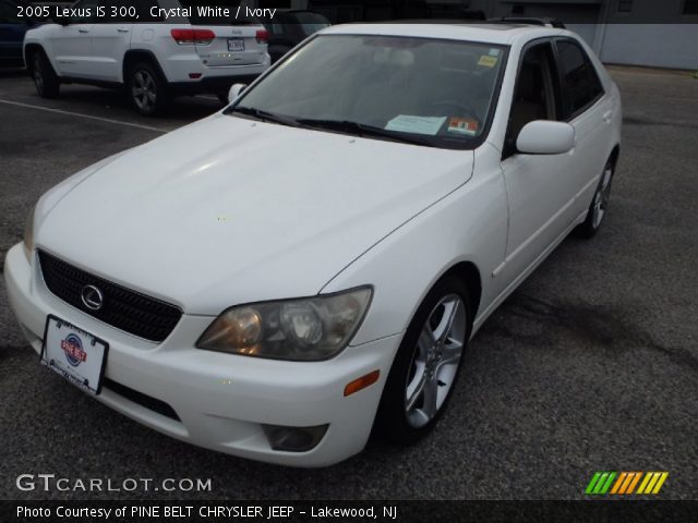 2005 Lexus IS 300 in Crystal White