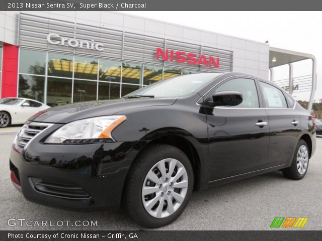 2013 Nissan Sentra SV in Super Black