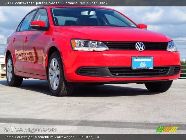 2014 Volkswagen Jetta SE Sedan in Tornado Red