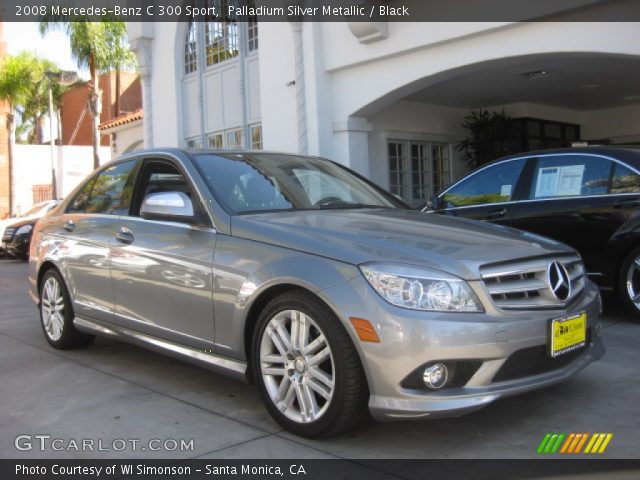 2008 Mercedes-Benz C 300 Sport in Palladium Silver Metallic