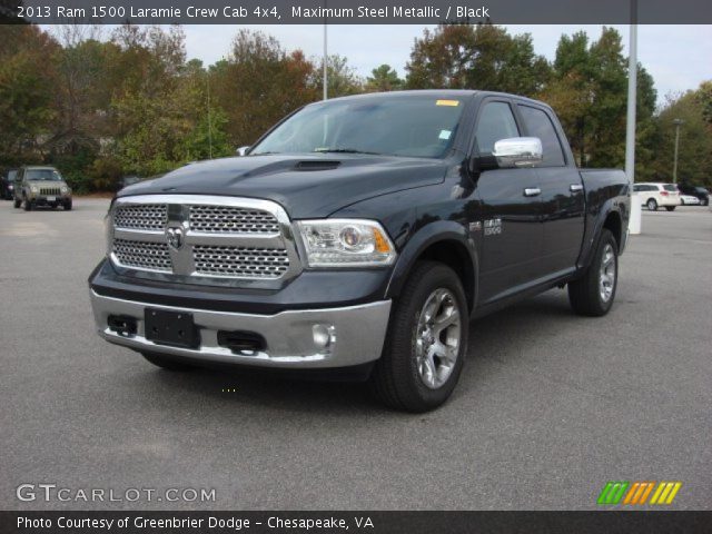 2013 Ram 1500 Laramie Crew Cab 4x4 in Maximum Steel Metallic