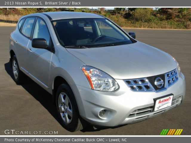 2013 Nissan Rogue S in Brilliant Silver