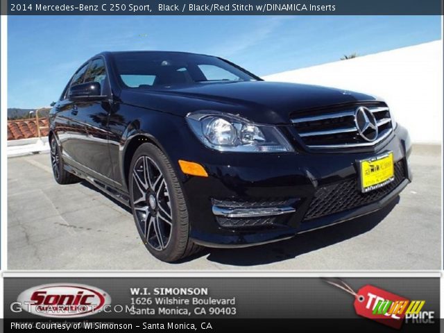 2014 Mercedes-Benz C 250 Sport in Black
